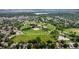 Picturesque aerial view of the neighborhood park featuring baseball fields, trails, and lush greenery at 1873 Trevor Cir, Longmont, CO 80501