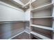 Walk-in closet with neutral carpet, open shelving, and a hanging rod for optimal storage and organization at 1873 Trevor Cir, Longmont, CO 80501