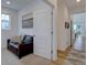 Bonus living area with a comfortable sofa and neutral tones at 11246 Bellsong Ln, Littleton, CO 80125