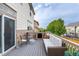 Relaxing deck with outdoor seating perfect for enjoying views and outdoor living at 6236 S Millbrook Way, Aurora, CO 80016