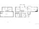 Detailed floor plan showcasing two floors with measurements, including living, bedroom, and craft rooms at 1340 Deerpath Trl, Franktown, CO 80116