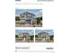 Exterior elevations show color schemes for a charming home, and include three color schemes at 46533 Sunflower Ln, Bennett, CO 80102