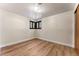 Spacious bedroom with light walls and wood flooring at 3142 Uvalda St, Aurora, CO 80011