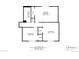 First floor plan showing the dimensions of bedrooms and bathroom at 1812 24Th Ave, Longmont, CO 80501