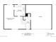 Ground floor plan showing the dimensions of kitchen, garage, entry, and living/dining room at 1812 24Th Ave, Longmont, CO 80501