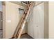 View of access ladder and door for attic at 1060 S Eaton St, Lakewood, CO 80226
