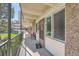 Welcoming porch area with view of the apartment complex at 384 S Ironton St # 201, Aurora, CO 80012