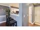 Bright kitchen featuring white cabinets and a breakfast bar with seating, perfect for casual dining and entertaining at 2415 E 110Th Dr, Northglenn, CO 80233