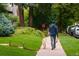 Picturesque tree-lined street with sidewalks perfect for walking a dog at 2140 S Ash St # 105, Denver, CO 80222