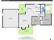 Main floorplan featuring a living room, kitchen, dining area, primary bedroom, and garage at 3561 W 131St Ave, Broomfield, CO 80020