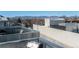Spacious roof deck with a grill and mountain views at 4144 Tennyson St # 212, Denver, CO 80212