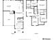 Detailed floor plan showcasing the layout of the home, including the living room, kitchen, and bedrooms at 19121 E 65Th Ave, Denver, CO 80249