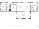Detailed floor plan showcasing the layout of the home, including bedrooms, bathrooms, living room, and kitchen at 575 2Nd St, Bennett, CO 80102