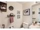 Cozy bathroom with decorative wall art and decor adding a personalized touch at 187 W Prestwick Ct, Castle Rock, CO 80104
