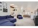 Spacious open-concept living area with tall ceilings and lots of natural light at 187 W Prestwick Ct, Castle Rock, CO 80104