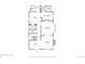 Main floor plan featuring an open living room, dining room, and kitchen layout at 2716 N Vine St, Denver, CO 80205