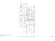 Detailed floor plan showcasing the layout of the home's main level, including dimensions and room names at 8834 Blue Mountain Pl, Highlands Ranch, CO 80126