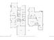 Detailed floor plan showcasing the layout of the home and basement with dimensions and room names at 8834 Blue Mountain Pl, Highlands Ranch, CO 80126