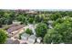 Aerial view of a house and surrounding neighborhood at 2456 S Marion St, Denver, CO 80210