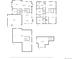 Complete floor plans including the basement, main, second and fourth floor levels at 21229 E 50Th Ave, Denver, CO 80249