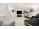 Finished basement offers a built-in entertainment center and a dedicated workout area, great for recreation at 3305 W 126Th Ave, Broomfield, CO 80020