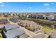Aerial view of townhomes with well-maintained landscaping and stone retaining walls at 12214 Stone Timber Ct, Parker, CO 80134
