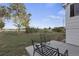 Spacious backyard with patio and open views at 12626 N 1St St, Parker, CO 80134
