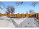 Large, fenced backyard perfect for outdoor activities at 12626 N 1St St, Parker, CO 80134
