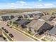 A neighborhood featuring single Gathering homes with lake views and landscaping at 12547 Lake View St, Longmont, CO 80504