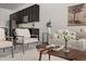Open concept living space with ample seating, seamlessly blending modern design and comfort for relaxed living at 12547 Lake View St, Longmont, CO 80504