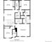 Floor plan of the second floor featuring the bedrooms, bathrooms, laundry, and sitting area at 17077 E 111Th Ave, Commerce City, CO 80022