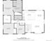 Detailed floor plan featuring bedrooms, bathrooms, kitchen, living room, and foyer at 8022 S Jay Dr, Littleton, CO 80128