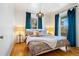 Bright bedroom with natural lighting and tasteful décor, creating a relaxing retreat at 202 Lower Glenway St, Palmer Lake, CO 80133