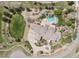 Expansive estate featuring a pool, playground, mature trees and lush landscaping at 7390 Sagebrush Dr, Parker, CO 80138