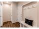 Mudroom with hall tree, and bench at 5540 Palomino Way, Frederick, CO 80504