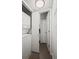 Convenient laundry area with a stacked washer and dryer at 7710 W 87Th Dr # K, Arvada, CO 80005