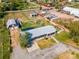 Expansive aerial view of a lovely home and property showcasing the spacious lot and outbuildings at 14347 E 134Th Ave, Brighton, CO 80601