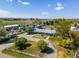 Aerial view of property featuring a single-Gathering home, large shop, RV, and ample parking at 14347 E 134Th Ave, Brighton, CO 80601