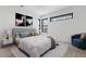 Comfortable bedroom with large windows and modern decor at 3289 S Eudora St, Denver, CO 80222