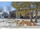 Stylish two-story home with dark gray exterior and landscaping at 3289 S Eudora St, Denver, CO 80222