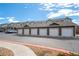 Row of garages for townhome complex residents at 14700 E 104Th Ave # 805, Commerce City, CO 80022