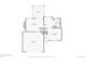 Floor plan displaying main floor layout, including kitchen, living room, dining room, and garage at 6017 S Pierson St, Littleton, CO 80127