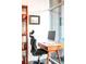 Functional home office area with a modern desk, ergonomic chair, and natural light at 1700 Bassett St # 314, Denver, CO 80202