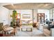Inviting living room featuring stylish furniture, decor, and abundant natural light at 1700 Bassett St # 314, Denver, CO 80202