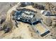 Overhead view of the foundation shows the layout, and concrete structure of the home's groundwork at 1286 Lisbon Dr, Parker, CO 80138