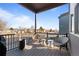 Private deck with outdoor furniture, perfect for relaxing at 1415 W 68Th Ave, Denver, CO 80221