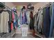 This closet offers ample storage at 12896 Ironstone Way # 203, Parker, CO 80134