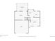 First floor layout featuring open-concept living spaces and attached garage at 11431 W Lake Dr, Littleton, CO 80127