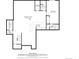Floor plan of the basement featuring a recreation room, wet bar, bathroom, storage, and bedroom at 2821 E Cedar Ave # 17, Denver, CO 80209
