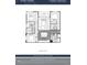 Detailed floor plan showcasing the layout of a 3-bedroom, 2-bath residence with a large great room at 6153 N Ceylon St # 302, Denver, CO 80249